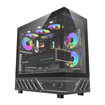 DarkFlash DS950 datora korpuss, melns