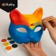 Набор масок кошки для творчества Ruhhy 26000, 10 шт.