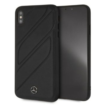 Mercedes New Organic I vāciņš Apple iPhone XS Max Melns