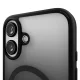 Puro Gradient MagSafe silikona vāciņš telefonam iPhone 16, melns