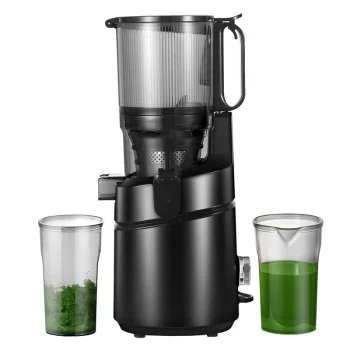 Шнековая соковыжималка Amzchef SJ-036-BK, черная