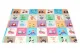 Двусторонний складной детский игровой коврик Ecotoys с сумкой