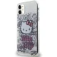 Hello Kitty iPhone 11 / XR Case IML Kitty On Bricks Graffiti, White
