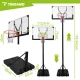 Pārvietojams basketbola grozs ar statīvu regulējams 305cm Trizand