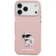 Чехол Karl Lagerfeld IML Aquarelle Choupette MagSafe для iPhone 17 Pro Max, Розовый