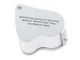 Folding Pocket Jeweler\'s Loupe Magnifier with 2 LED 30x 60x, Silver
