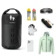 Rockbros AS-156 RideMate velosipēda dakšas soma 7L, melna