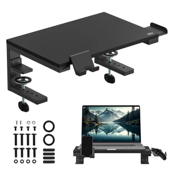 Ergo Office ER-303 B portatīvā datora / monitora paliktnis, 13-32", melns