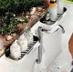 Sienas Plaukts Vannas Istabai un Virtuvei, Melns | Bathroom Shelf For Shower