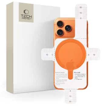 MagSafe magnētiskais gredzens Tech-Protect MMP-200, oranžs