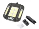 LED solārā lampa ar kustības un krēslas sensoru, 136 LED, tālvadības pults