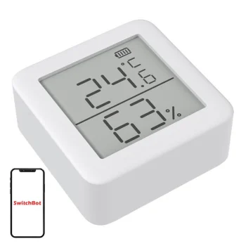 SwitchBot 27641 Thermometer and Hygrometer, White
