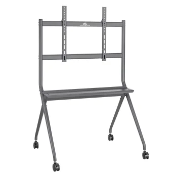 Mobilais TV statīvs uz riteņiem Maclean MC-977 50-86", līdz 120 kg, melns