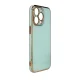 Чехол для iPhone 12 Pro Max Lighting Color Case, мятный