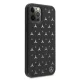 Mercedes iPhone 12 / 12 Pro vāciņš Silver Stars Pattern, melns