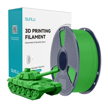 3D-филамент Sunlu PLA+ High-Speed 1.75 мм, зеленый (PLA+ H-S G)