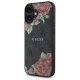 Guess vāciņš iPhone 16 6.1\" 4G Flowers Print MagSafe GUHMP16SP4ROPEMCK, melns