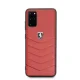 Чехол Ferrari для Samsung Galaxy S20+ Heritage Quilted, красный