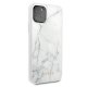 Guess iPhone 11 Pro vāciņš Marble Collection, balts