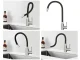 Flexible Kitchen Sink Faucet with 360° Swivel Spout