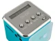Bezvadu mini skaļrunis ar FM radio un Bluetooth 5.0, zils