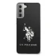 Samsung Galaxy S21 (SM-G991) US Polo Shiny Big Logo Case Cover (USHCS21STPUHRBK), Black | Чехол Кейс...
