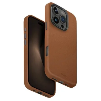 Uniq Lyden iPhone 16 Pro 6.3" чехол Magclick Charging карамель/карамель