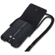 BMW tālruņa maciņš ar zilām svītrām - melns | Phone Pouch Blue Stripes Bag Black