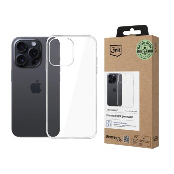 3mk Clear Case Eco Apple iPhone 16 Pro Max - Caurspīdīgs |  Transparent