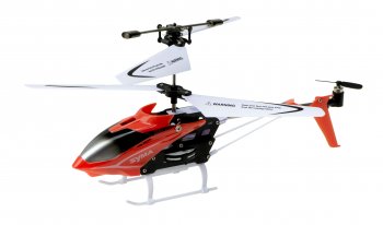 Radiovadāms Helikopters Syma S5 Sarkans | RC Helicopter Red