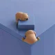 Защитные уголки для мебели Собачка, 4 шт., коричневые