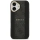 Guess vāciņš iPhone 17 HC MagSafe 4G PU Stripe melns