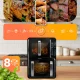 Двухкамерная вертикальная аэрофритюрница 12Л Berdsen 2800Вт BD-664