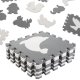 Kids Foam Floor Puzzle Mat Animals - 9 pcs, 30x30cm