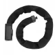 Rockbros 32430708001 Bicycle Lock with Key, 0.97 m, Black