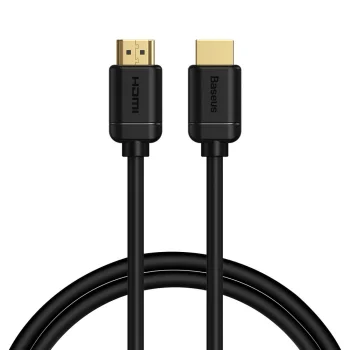 Кабель Baseus HDMI 2.0 4K 60 Гц 3D HDR 18 Гбит/с 1 м, чёрный (CAKGQ-A01)