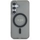 Чехол Guess Rhinestones Classic Logo MagSafe для Samsung Galaxy S25, черный