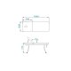 Azzurro 328 Massage Table, White