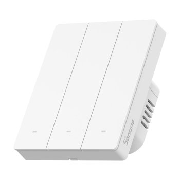 Viedais Skārienslēdzis Sonoff ZBM5-3C-80W 3 Kanālu Zigbee