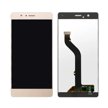 LCD экран с рамкой и тачскрином для Huawei P9 lite 2016, золотой...