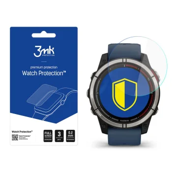 Гибридное защитное стекло 3mk Watch Protection для Garmin Quatix 7