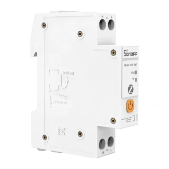 Viedais slēdzis SONOFF BASIC-ZB1GSP Zigbee 3.0 uz DIN sliedes, 32 A, balts
