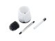Silikona Tualetes Birste, Balts/Pelēks | Silicone Toilet Brush