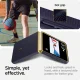 Spigen Nano Pop MagSafe vāciņš Samsung Galaxy Z Flip 7, Navy Blue/Yellow