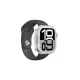 Металлический чехол AmazingThing Titan Pro для Apple Watch 11 46mm, серебристый