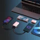 Dudao A65Q 65W GaN sienas lādētājs USB-A / USB-C PD, balts