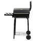 Gotel GQ10 Portable Garden Grill with Lid and Chimney