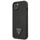 Guess Saffiano Triangle Logo vāciņš iPhone 13 mini, melns