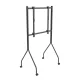 Maclean MC-180 B TV statīvs uz riteņiem, 37-80\", 50kg, VESA 600x400, Melns