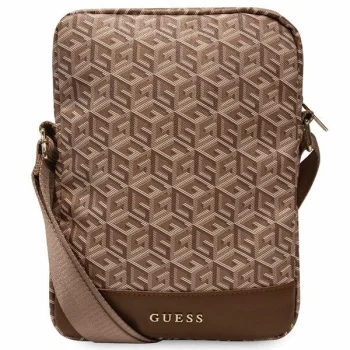 Сумка Guess для планшета 10" GCube Stripe, коричневая